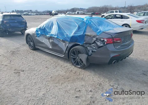 2020 Acura Tlx A-Spec/A-Spec W/Red Leather z USA, uszkodzony, nr VIN 19UUB2F64LA004698